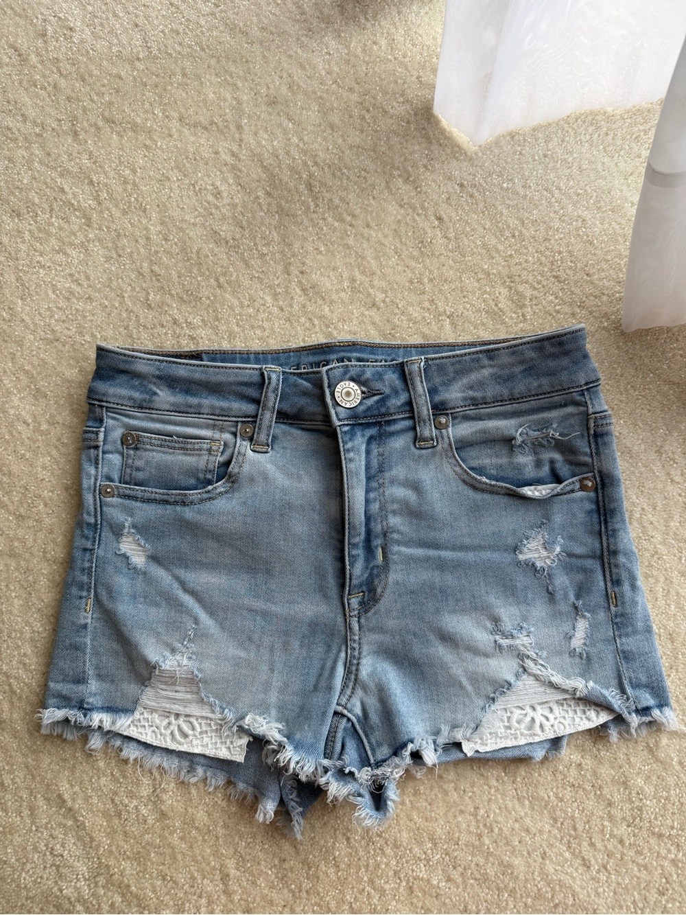 American Eagle Hi-Rise Shortie Short